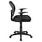 Flash Furniture Mesh Contemporary Chair, 17-1/4" to 22", Fixed Arms, Black LF-W-118A-BK-GG - alternate 9